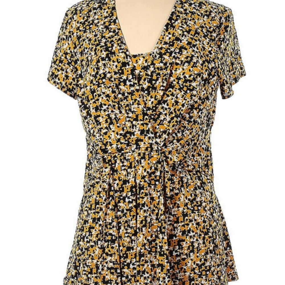 Alfani M Yellow Short Sleeve